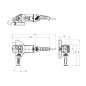 Metabo Outillage - Meuleuse d’angle 230 mm, 2600 W 606476000