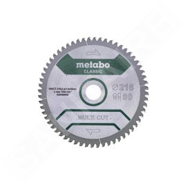 Metabo Accessoires - Lame de scie Multi Cut - Classic, 216x30 mm, Z60 628066000