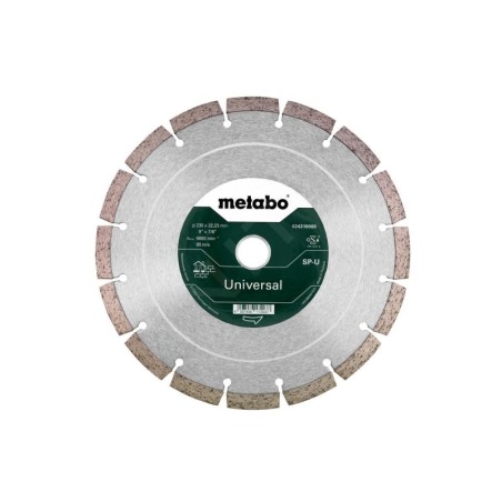Metabo Accessoires - Meule de tronçonnage diamantée pour matériaux de construction courants 230 x 22,23 mm 624310000