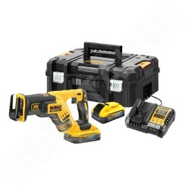 DeWALT Outillage - Scie sabre à batterie 18 V, 2 batteries 5,0 Ah DCS367H2T