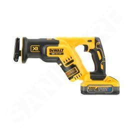DeWALT Outillage - Scie sabre à batterie 18 V, 2 batteries 5,0 Ah DCS367H2T