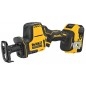 DeWALT Outillage - Scie sabre compacte AKU 18V, 2x batterie 5.0 Ah XR, chargeur DCS369P2 DeWALT Outillage - Scie sabre compacte AKU 18V, 2x batterie 5.0 Ah XR, chargeur DCS369P2