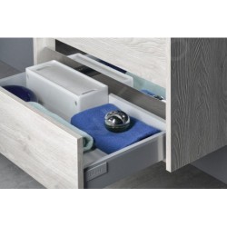 Sapho Nirona - Meuble lavabo 570x515x430 mm, 1 tiroir, blanc NR060-3030
