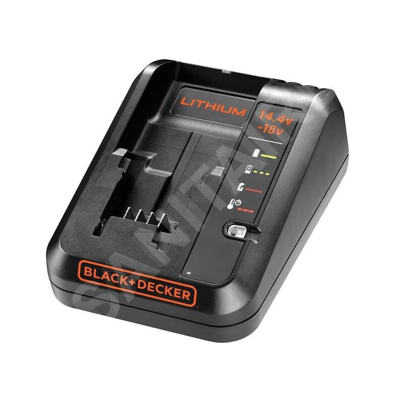 BLACK+DECKER Accessoires - Chargeur 1A pour batteries 14,4/18 V BDC1A-QW