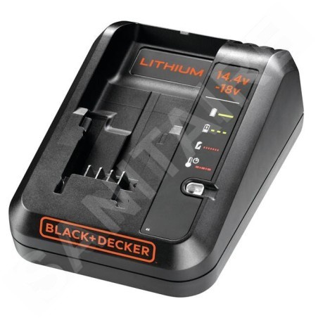 BLACK+DECKER Accessoires - Chargeur 1A pour batteries 14,4/18 V BDC1A-QW