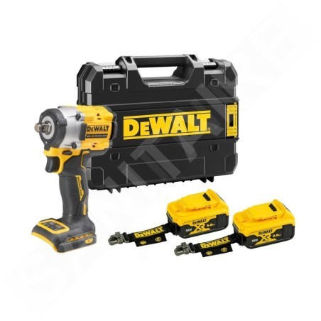 DeWALT Outillage - Clé à chocs AKU 18V, 2x batterie 5,0 Ah LANYARD READY, sans chargeur DCF921P2LRT-XJ