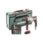 Metabo Outillage - Combiné marteau, perceuse et burineur 1100 W, avec accessoires 600713510