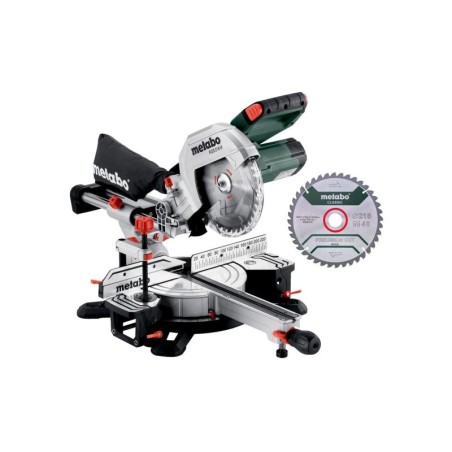Metabo Outillage - Scie à onglets 216 mm, 1200 W, avec fonction radiale 613216900