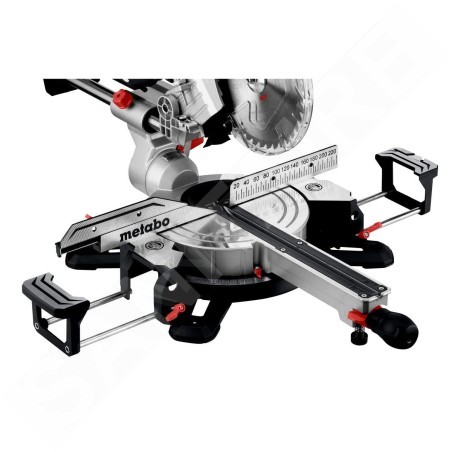 Metabo Outillage - Scie à onglets 254 mm, 1450 W, avec fonction radiale 613254900