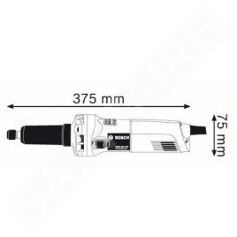Bosch Outillage - Meuleuse droite 650 W 0601221100