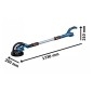 Bosch Outillage - Ponceuse pour plaques de plâtre 255 mm, 550 W 06017D4020
