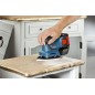Bosch Outillage - Ponceuse vibrante sans fil 18V, 2 batteries Li-Ion 5,0 Ah, chargeur 06019D0201