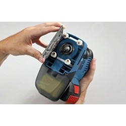 Bosch Outillage - Ponceuse vibrante sans fil 18V, 2 batteries Li-Ion 5,0 Ah, chargeur 06019D0201