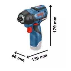 Bosch Outillage - Clé à chocs sans fil 12V, sans batterie ni chargeur 06019E0002