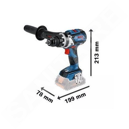 Bosch Outillage - Perceuse-visseuse sans fil 18V, sans batterie ni chargeur 06019G0109