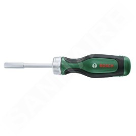 Bosch Outillage - Tournevis à cliquet, 12 embouts 1600A02BX2