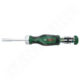Bosch Outillage - Tournevis à cliquet, 12 embouts 1600A02BX2