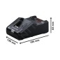 Bosch Accessoires - Chargeur 16A, pour batteries 14,4/18 V 1600A02T5G