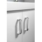 Sapho Theia - Meuble lavabo 660x700x350 mm, 2 portes, blanc TH072-3030