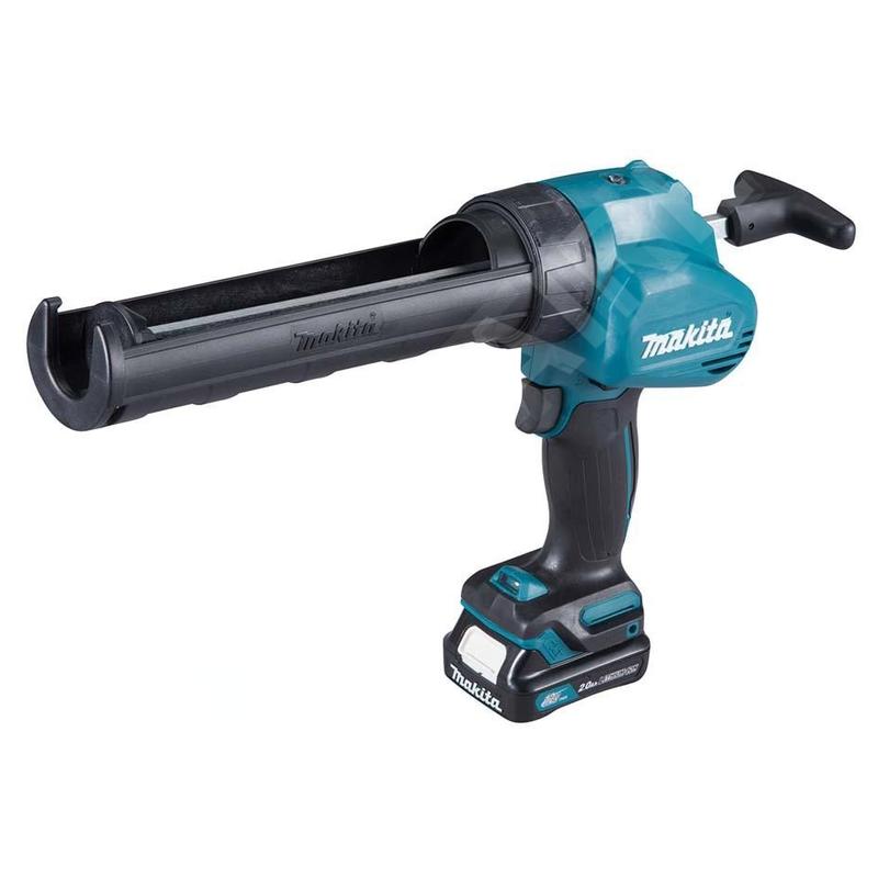 Makita Outillage - Pistolet à mastic sans fil 12V, 1 batterie 2.0 Ah, chargeur CG100DSAA