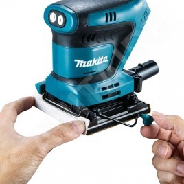 Makita Outillage - Ponceuse vibrante sans fil 18V, 2 batteries 5,0 Ah LXT, chargeur DBO480RTJ