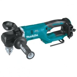 Makita Outillage - Perceuse d'angle sans fil 18V, 2 batteries 5,0 Ah, chargeur DDA450RTE