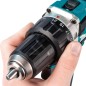 Makita Outillage - Perceuse-visseuse sans fil 18 V, 2 batteries 3,0 Ah, chargeur DDF484RFJ