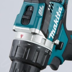 Makita Outillage - Perceuse-visseuse sans fil 18 V, 2 batteries 3,0 Ah, chargeur DDF484RFJ