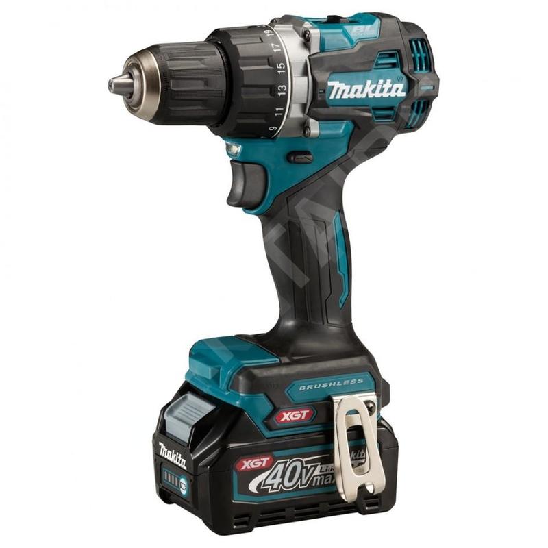 Makita Outillage - Perceuse-visseuse sans fil 40 V, 2 batteries 2,0 Ah, chargeur DF002GA201