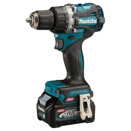 Makita Outillage - Perceuse-visseuse sans fil 40 V, 2 batteries 2,0 Ah, chargeur DF002GA201