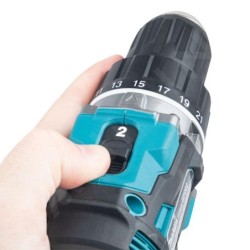 Makita Outillage - Perceuse-visseuse sans fil 40 V, 2 batteries 2,0 Ah, chargeur DF002GA201