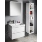 Sapho Odetta - Meuble-vasque, 670x500x435 mm, 2 tiroirs, blanc brillant DT070-3030 Sapho Odetta - Meuble-vasque, 670x500x435 mm, 2 tiroirs, blanc brillant DT070-3030