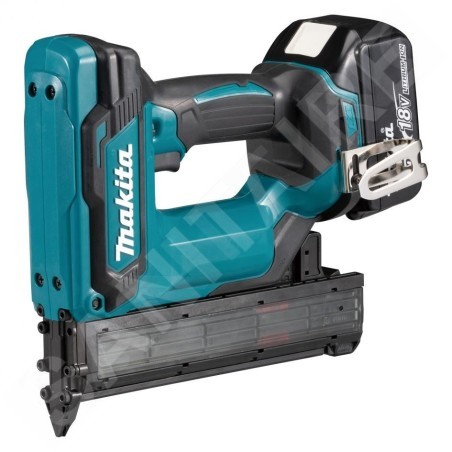 Makita Outillage - Cloueuse sans fil 18V 15-35 mm, 2 batteries 3,0 Ah, chargeur DFN350RFJ