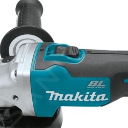 Makita Outillage - Meuleuse d'angle sans fil 18V 125 mm, 2 batteries 5,0 Ah, chargeur DGA506RTJ