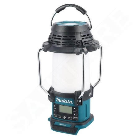 Makita Accessoires - Radio de chantier sans fil sans fil 18V avec lampe 310 lm, Bluetooth, sans batterie ni chargeur DMR056