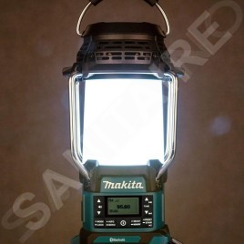 Makita Accessoires - Radio de chantier sans fil sans fil 18V avec lampe 310 lm, Bluetooth, sans batterie ni chargeur DMR056
