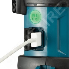 Makita Accessoires - Radio de chantier sans fil sans fil 18V avec lampe 310 lm, Bluetooth, sans batterie ni chargeur DMR056