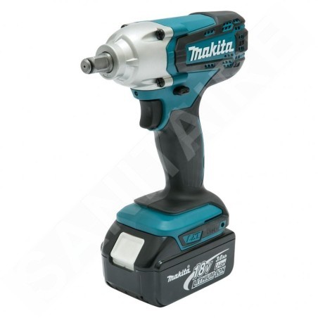 Makita Outillage - Clé à chocs sans fil 18V, 2 batteries 3.0 Ah, chargeur DTW190RFJ