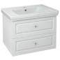 Sapho Violeta - Meuble-vasque, 685x520x465 mm, 2 tiroirs, blanc VI075-3131 Sapho Violeta - Meuble-vasque, 685x520x465 mm, 2 tiroirs, blanc VI075-3131
