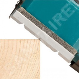 Makita Outillage - Rabot sans fil 40V 82 mm, sans batterie ni chargeur KP001GZ01