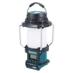 Makita Accessoires - Radio de chantier sans fil 40V AKU avec lampe 310 lm, Bluetooth, sans batterie ni chargeur MR010GZ