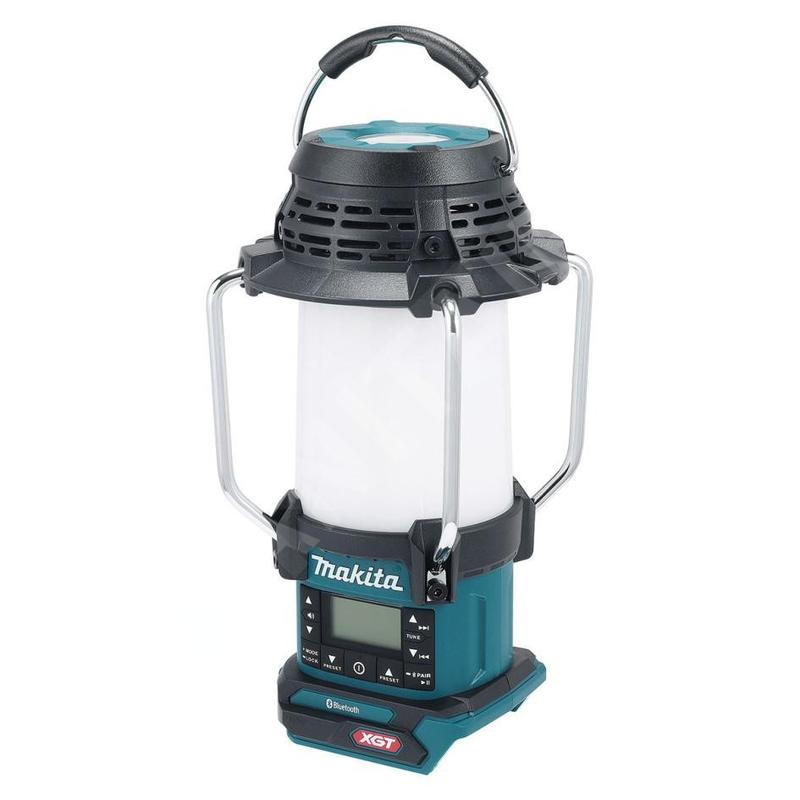Makita Accessoires - Radio de chantier sans fil 40V AKU avec lampe 310 lm, Bluetooth, sans batterie ni chargeur MR010GZ