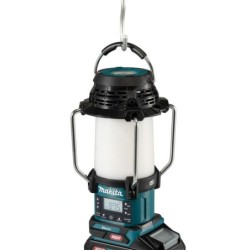Makita Accessoires - Radio de chantier sans fil 40V AKU avec lampe 310 lm, Bluetooth, sans batterie ni chargeur MR010GZ