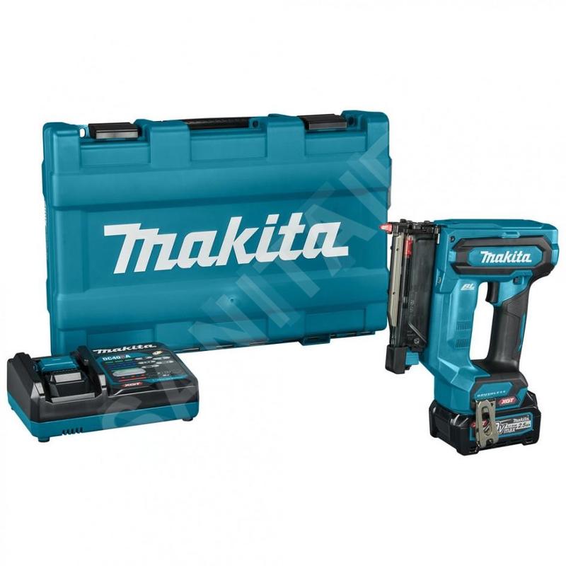 Makita Outillage - Cloueuse sans fil 40V 15-35 mm, 1 batterie 2,5 Ah, chargeur PT001GD101