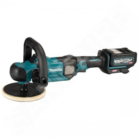Makita Outillage - Polisseuse sans fil 40V 180 mm, 1 batterie 4,0 Ah, chargeur PV001GM101
