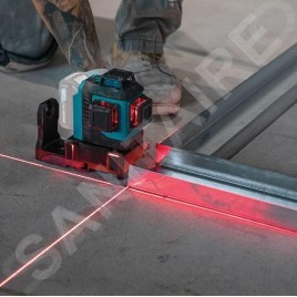 Makita Outillage - Laser à croix rouge sans fil 12V, sans batterie ni chargeur SK700D