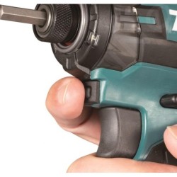 Makita Outillage - Clé à chocs sans fil 40V, 2 batteries 2.5 Ah, chargeur TD002GD202