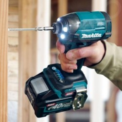 Makita Outillage - Clé à chocs sans fil 40V, sans batterie ni chargeur TD002GZ01