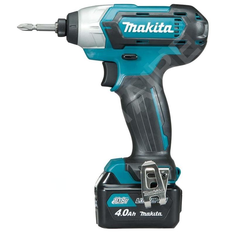 Makita Outillage - Clé à chocs sans fil 10,8V, 2 batteries 4,0 Ah, chargeur TD110DSME