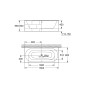 Grohe Essence - Baignoire 1800x800 mm, blanc alpin 39617000 Grohe Essence - Baignoire 1800x800 mm, blanc alpin 39617000